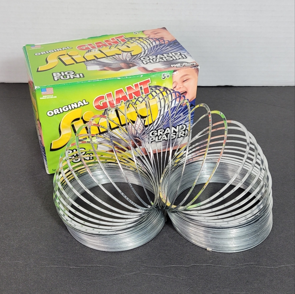 Original Giant Slinky 🐛 Springy Toy ⭐ NOB